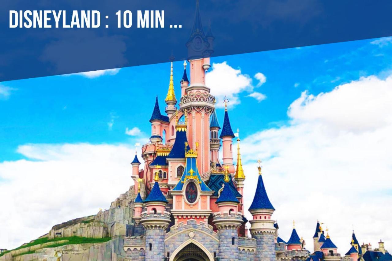 Le Duplex - Disneyland - Rooftop - Wifi Монтеврен Екстериор снимка
