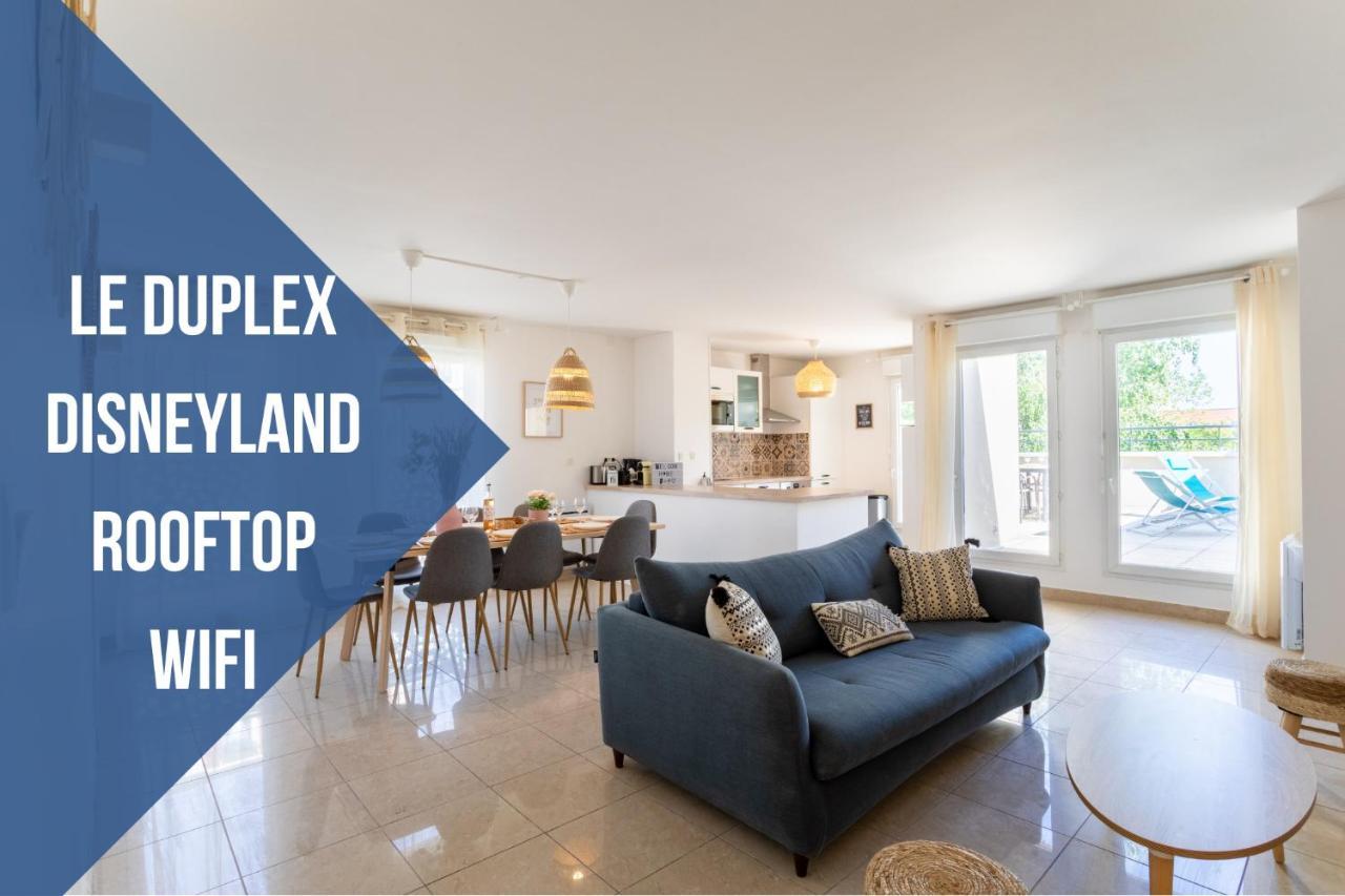 Le Duplex - Disneyland - Rooftop - Wifi Монтеврен Екстериор снимка